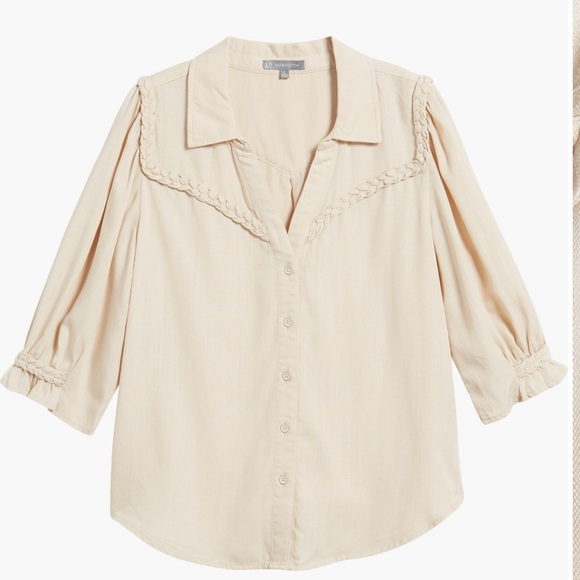 NWOT Wit & Wisdom western button up shirt sz XL - Picture 1 of 4